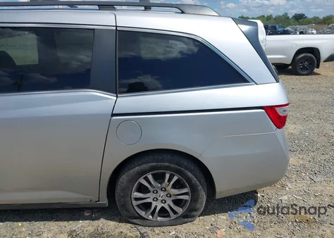 2012 Honda Odyssey Ex-L from USA, damaged, VIN 5FNRL5H66CB076185